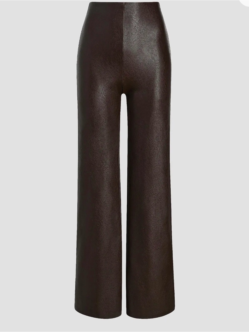 Commando Brown Faux Leather Pants